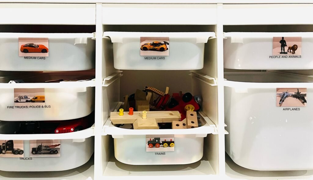 Wyatts toy label bins scaled